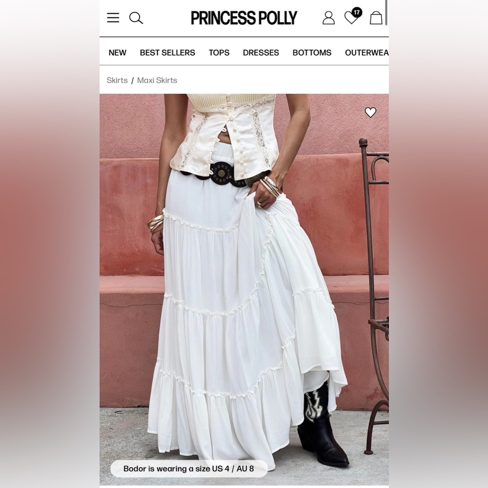 Princess Polly Maxi Skirt